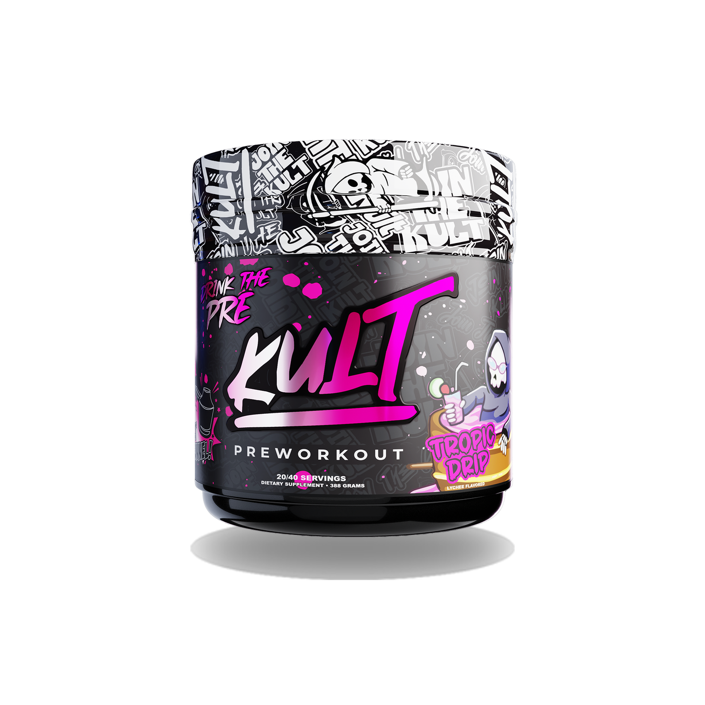 KULT Preworkout + FREE Creatine - (Tropic Drip)